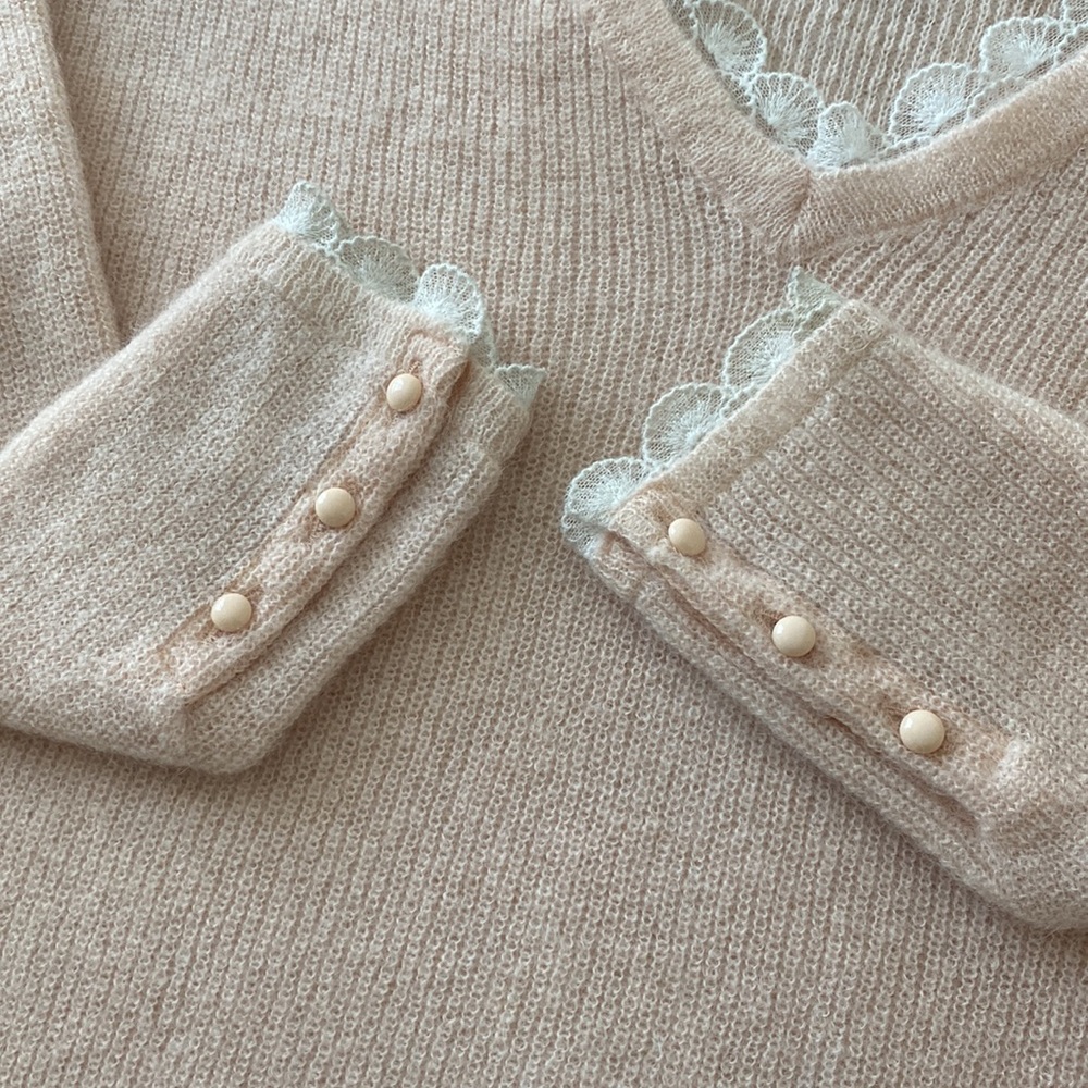 Sézane pink knit - Picture 3 of 5